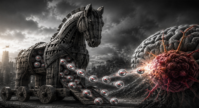 The Trojan Horse Strategy: How Scientists Used Sugar to Trick the Brain and Attack Cancer The Trojan Horse Strategy How Scientists Used Sugar To Trick The Brain And Attack Cancer