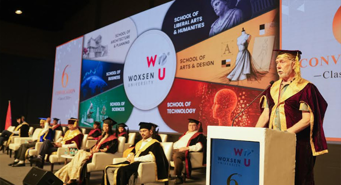 Woxsen University Confers Degrees On 1198 Graduates Honours Renowned Social Psychologist Dr Roy F Baumeister