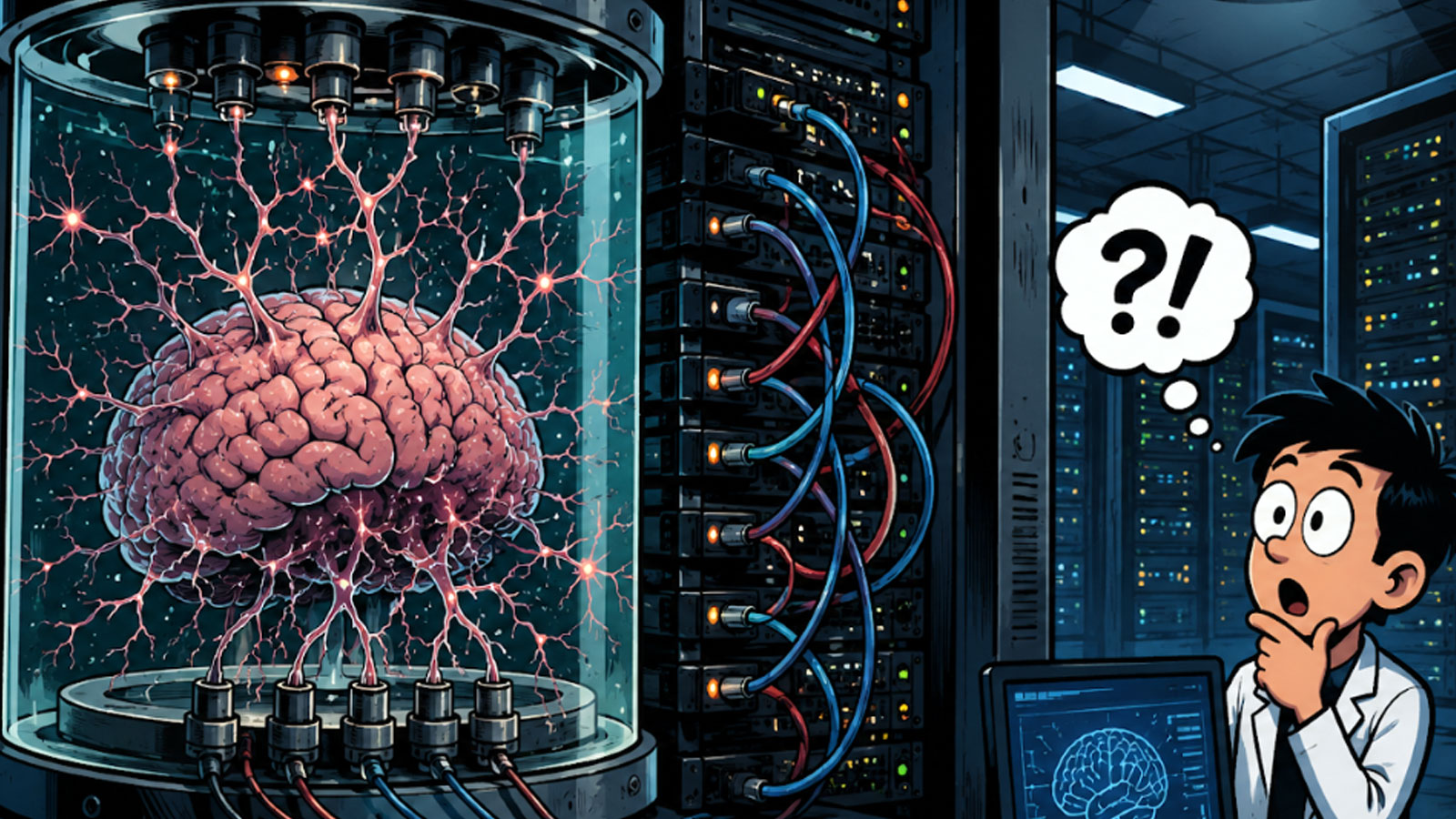 Biocomputing Breakthrough: Human Brain Cells Inside Machines