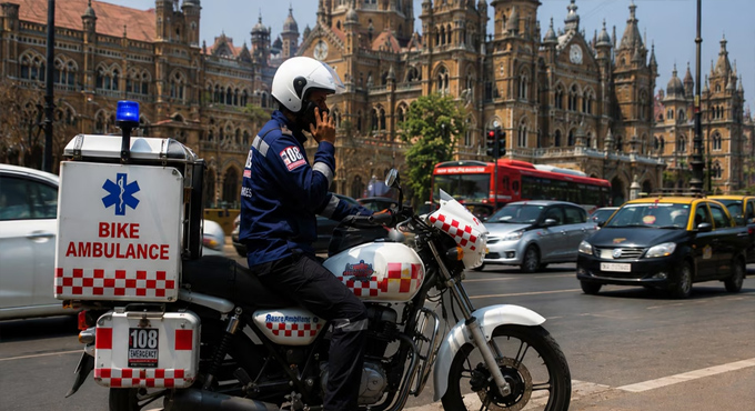 Bike Ambulances to Get National Standards: What MoRTH’s Draft Rules Propose Bike Ambulances To Get National Standards What Morths Draft Rules Propose
