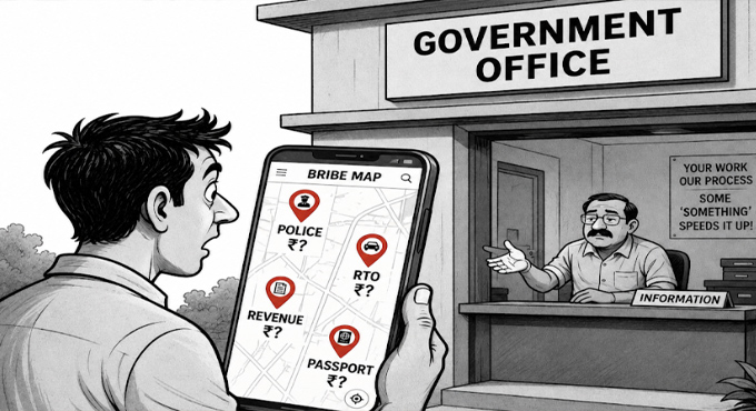 One Click A List Of Offices Where Bribes Are Reportedly Demanded 