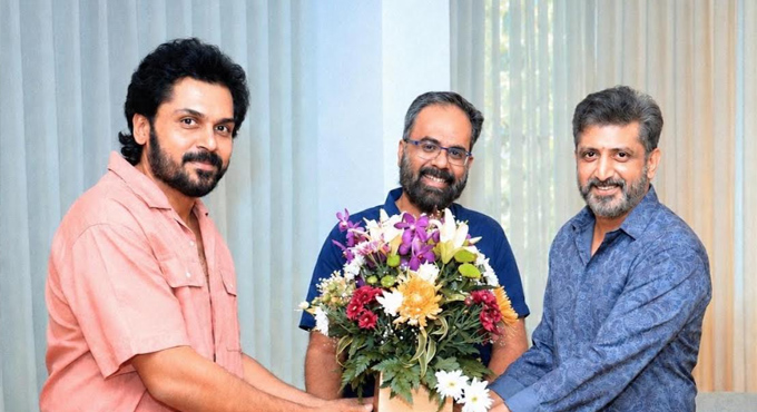 Karthi, Mohan Raja, S Lakshman Kumar, Prince Pictures’ New Film Announced Karthi Mohan Raja S Lakshman Kumar Prince Pictures New Film Announced