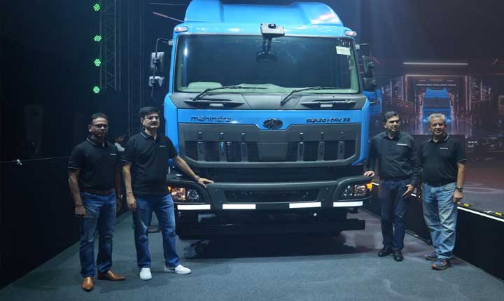 Mahindra Launches BLAZO i-TRK Heavy Commercial Truck Range Mahindra Launches Blazo I Trk Heavy Commercial Truck Range