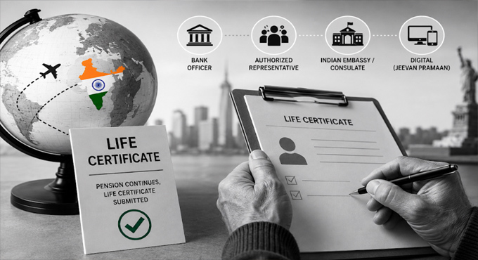 Good News for NRI Pensioners: No Need to Come to India for Life Certificate Good News For Nri Pensioners No Need To Come To India For Life Certificate