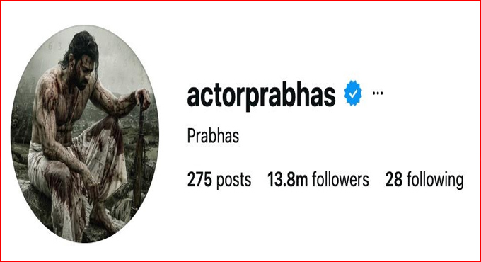 Prabhas DP Change: Whole Nation excited for Fauzi Prabhas Dp Change Whole Nation Excited For Fauzi