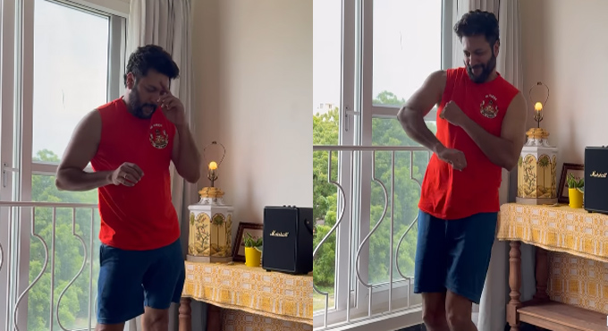 Ravi Mohan’s dance video went viral on socail media Ravi Mohans Dance Video Went Viral On Socail Media