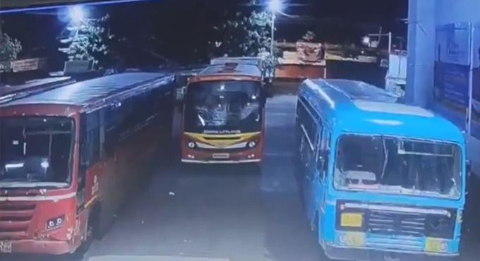 They Stole a Brand-New RTC Bus… But a Puncture Ruined Their Getaway! They Stole A Brand New Rtc Bus But A Puncture Ruined Their Getaway