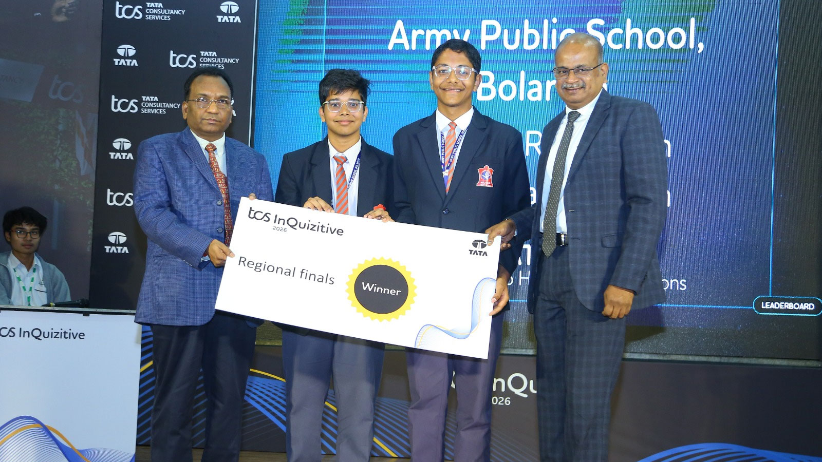 Army Public School Wins The Hyderabad Edition Of Tcs Inquizitive 2026