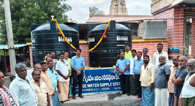 Dalmia Bharat Foundation Strengthens Rural Water Security in Kadapa Through a New Community Water Infrastructure Dalmia Bharat Foundation Strengthens Rural Water Security In Kadapa Through A New Community Water Infrastructure
