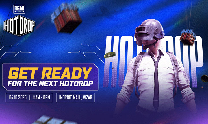 Bgmi Hot Drop Lands In Visakhapatnam At Inorbit Mall 