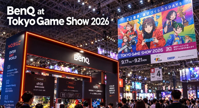 BenQ Unveils “MOBIUZ Game Art Museum” Experience at Tokyo Game Show 2026 Benq Unveils Mobiuz Game Art Museum Experience At Tokyo Game Show 2026