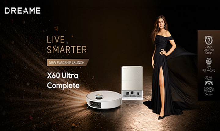 Dreame Technology Launches Flagship X60 Ultra Complete Robot Vacuum in India Dreame Technology Launches Flagship X60 Ultra Complete Robot Vacuum In India