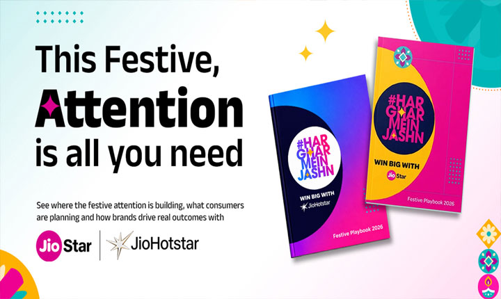 JioStar Unveils ‘Har Ghar Mein Jashn’ Festive Playbook to Help Brands Capture Surge in Consumer Spending Jiostar Unveils Har Ghar Mein Jashn Festive Playbook To Help Brands Capture Surge In Consumer Spending