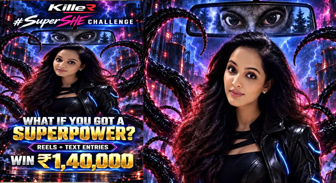 Killer Makers Announce Supershe Challenge For Women Winners To Receive %e2%82%b91 4 Lakh In Cash Prizes 