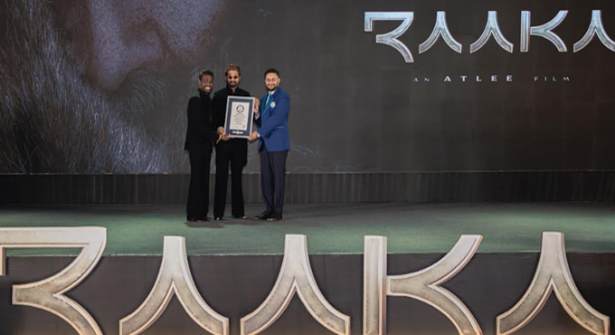 ‘RAAKA’ makes History with a Guinness World Record Raaka Makes History With A Guinness World Record