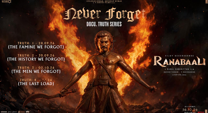Vijay Deverakonda’s Ranabaali: Never Forget The Truth Documentary Series Announced Vijay Deverakondas Ranabaali Never Forget The Truth Documentary Series Announced