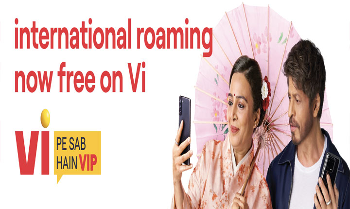 Vi Disrupts Telecom Sector with Free International Roaming Plans Across 170+ Countries Vi Disrupts Telecom Sector With Free International Roaming Plans Across 170 Countries