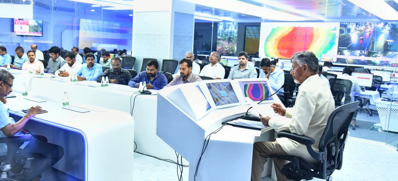Cm Chandrababu Naidu To Visit Cyclone Affected Regions On Thursday 
