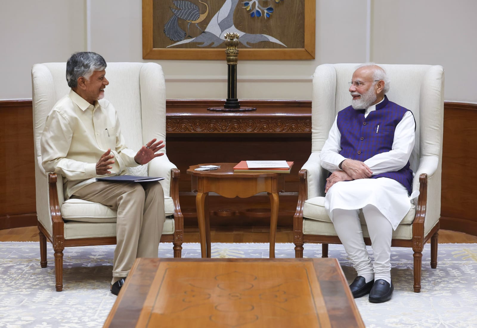 Chief Minister Greets Prime Minister Narendra Modi Transforming India Into A Global Powercm 