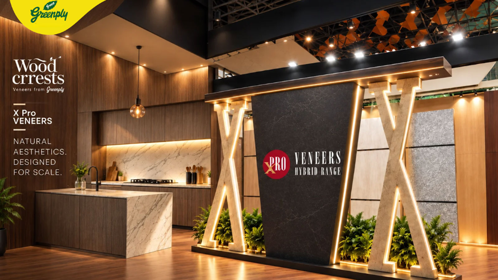 Greenply Industries Launches XPro Hybrid Veneer Range Under Woodcrest Brand for Contemporary Interiors Greenply Industries Launches Xpro Hybrid Veneer Range Under Woodcrest Brand For Contemporary Interiors