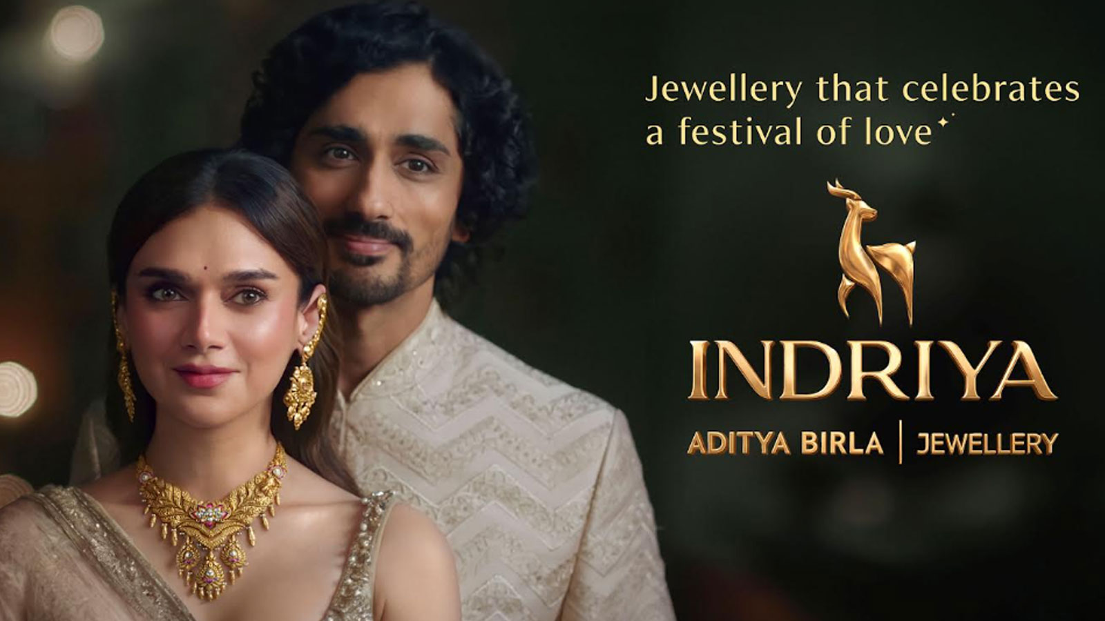 Indriya Unveils Festival Of Love Diwali Campaign Featuring Aditi Rao Hydari And Siddharth Along With Padmika Collection