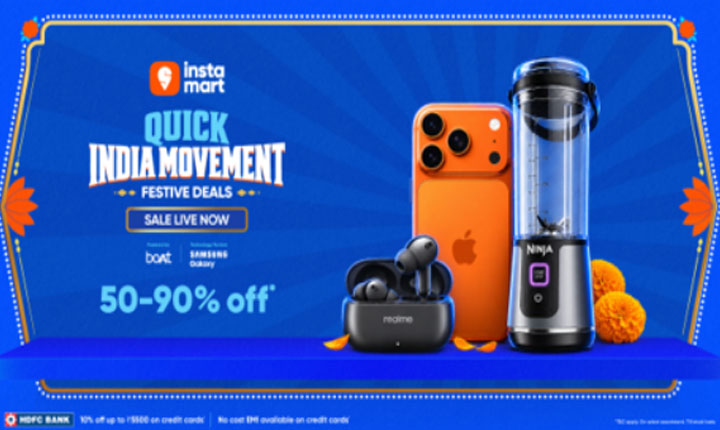 Swiggy Instamart Announces Return Of Flagship Quick India Movement Qim Sale Ahead Of Festive Season 