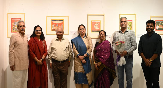 Lalita Kapilavais Kalaprayanam Art Exhibition Opens At State Art Gallery In Hyderabad 