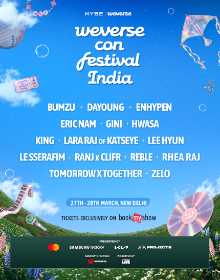 Weverse Con Festival India Unveils a Landmark Lineup of Global K-Pop and Indian Artists for its Inaugural Edition Weverse Con Festival India Unveils A Landmark Lineup Of Global K Pop And Indian Artists For Its Inaugural Edition