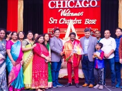 Chandrabose Grand Felicitation in Chicago