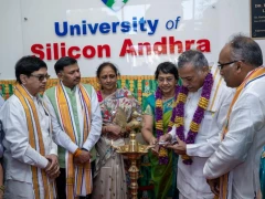 Inauguration of University of SiliconAndhra Library in Milpitas