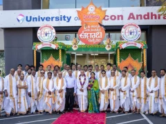 Inauguration of University of SiliconAndhra Library in Milpitas
