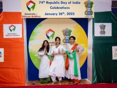 SiliconAndhra University 74th Republic Day Celebrations