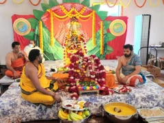 Siva Parvati Kalyanam at Bharateeya Hindu Temple in Columbus