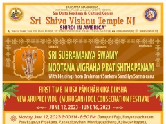 Sri Subrahmanya Swamy Nootana Vigraha Pratishthapanam