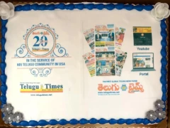 Telugu Times 20 years Celebrates at BATA Ugadi Celebrations