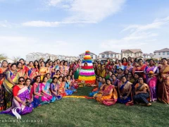 Tracy Hills Residents Celebrated Bathukamma Festival