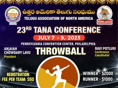 23rd TANA Conference - Sports Games