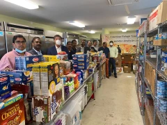 ATA Donates Groceries in NJ 28 May 2021