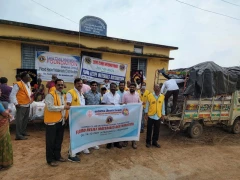 ATA Flood Relief Distribution in Rajampet 14 Dec 2021