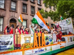 ATA Participated India Day Parade in NY 21 Aug 2022