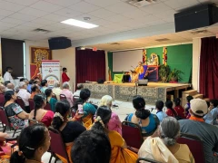 LV Gangadhara Sastry Gita Pravachanam in Dallas