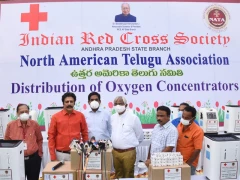NATA sends Oxygen Concentrators to AP and Telangana