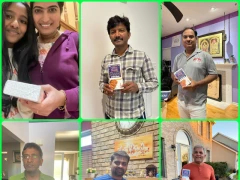 NATS Diwali Gifts for Telugu families in Chicago