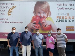 NATS Food Drive held by Boston Chapter 22 July 2022