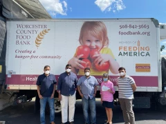 NATS Food Drive held by Boston Chapter 22 July 2022