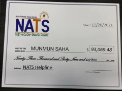 NATS Helpline Activity to Munmun Saha 21 Dec 2021