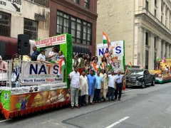 NATS Participation in India Day Parade in NY 23 Aug 2022