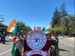 SiliconAndhra India Day Parade in Fremont