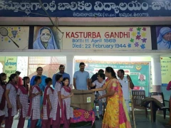 TANA Adarana Distributed Rugs to KGBV School 3 Dec 2022