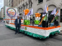 TANA Float at 75th Independence Day Parade in NY
